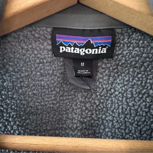 Patagonia Charcoal Sweater Fleece Full Zip Vest • Size: M - Picture 6 of 8